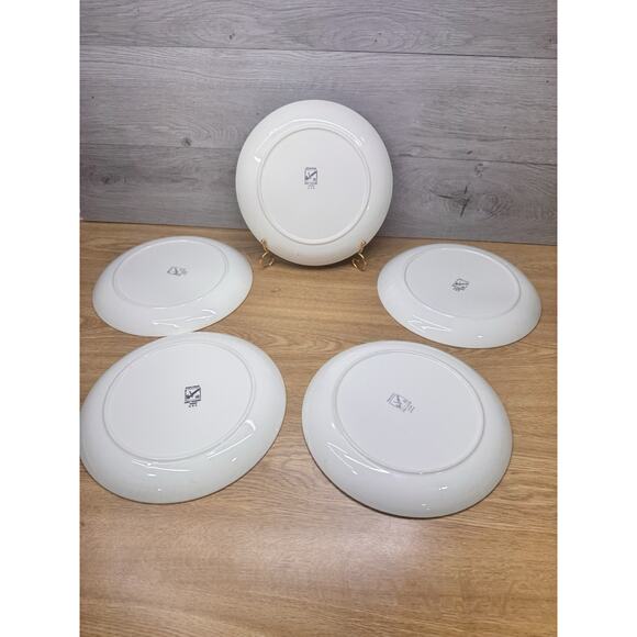 Harkerware Mid Century Star Lite Starburst Atomic Eames10.25” Dinner Plate Set 5 - Picture 5 of 7